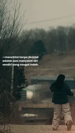 mencintai sendirian