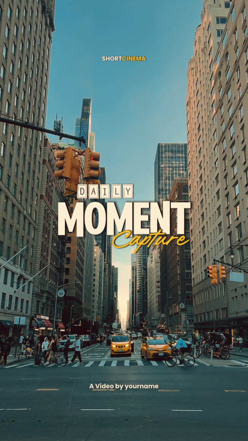 Cinematic vlog