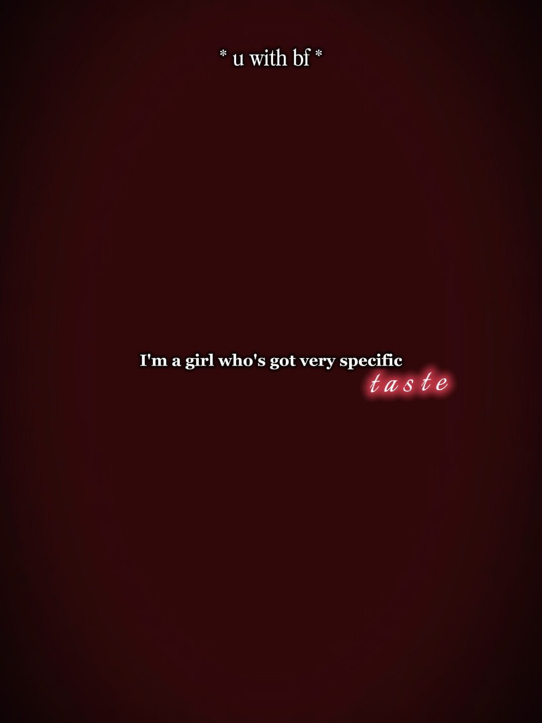 specific taste