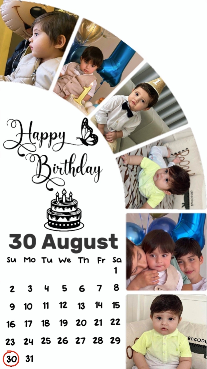 Hbd son 30august