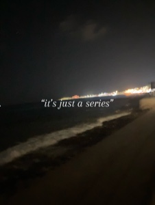 It’s jst a series. 😱