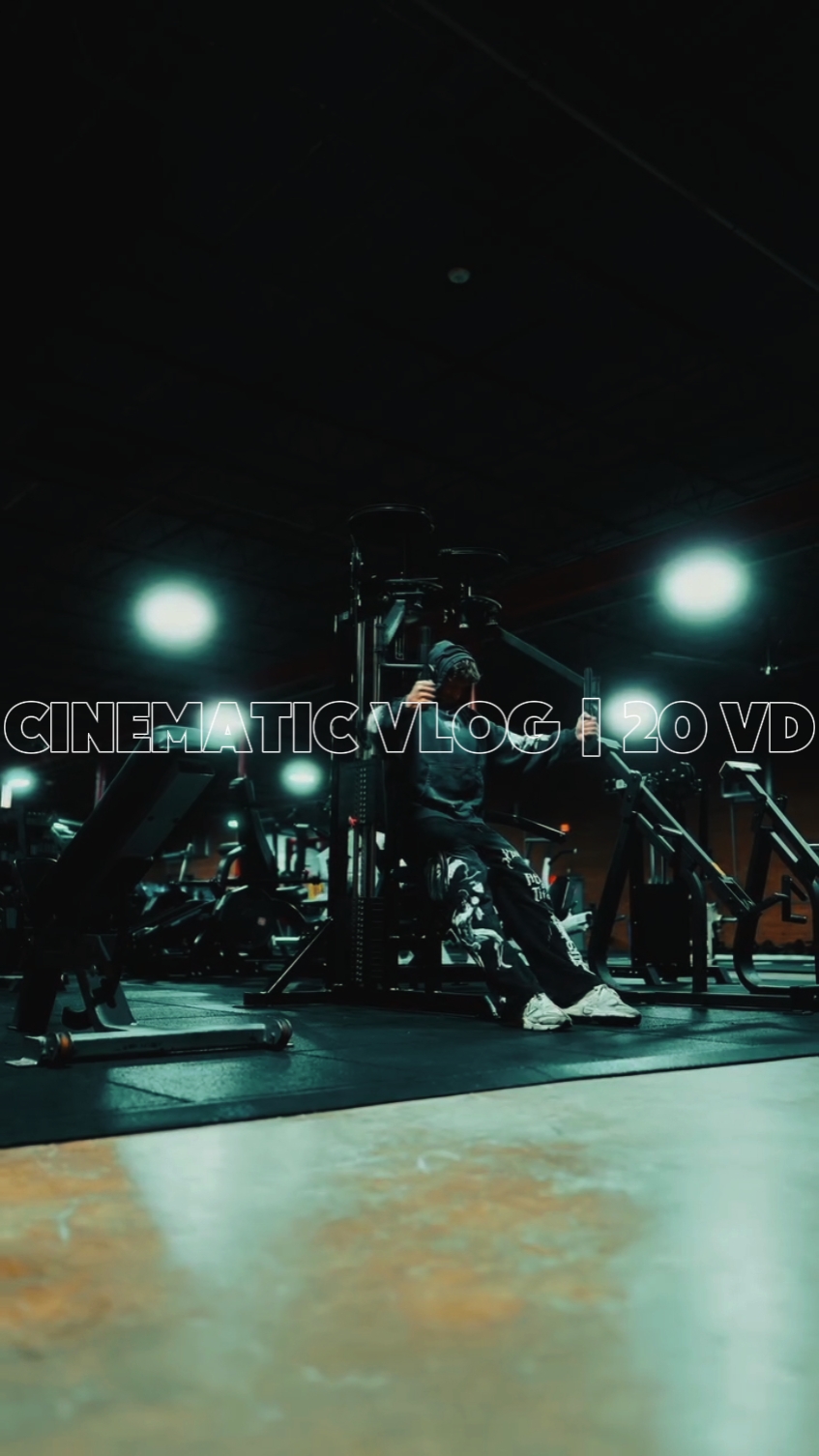 Cinematic Gym Vlog