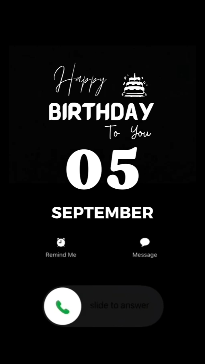 Cumpleaños, 5 de septiembre