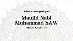 Maulid Nabi 1446H