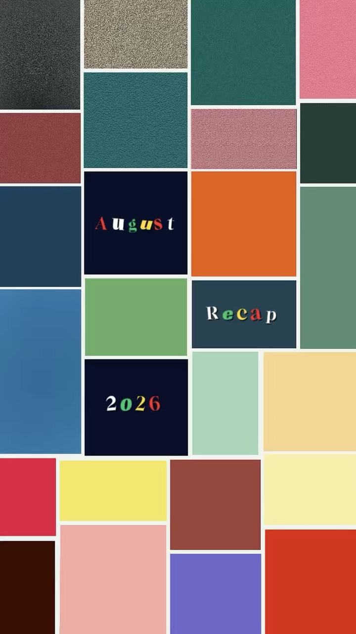 August Recap 2026