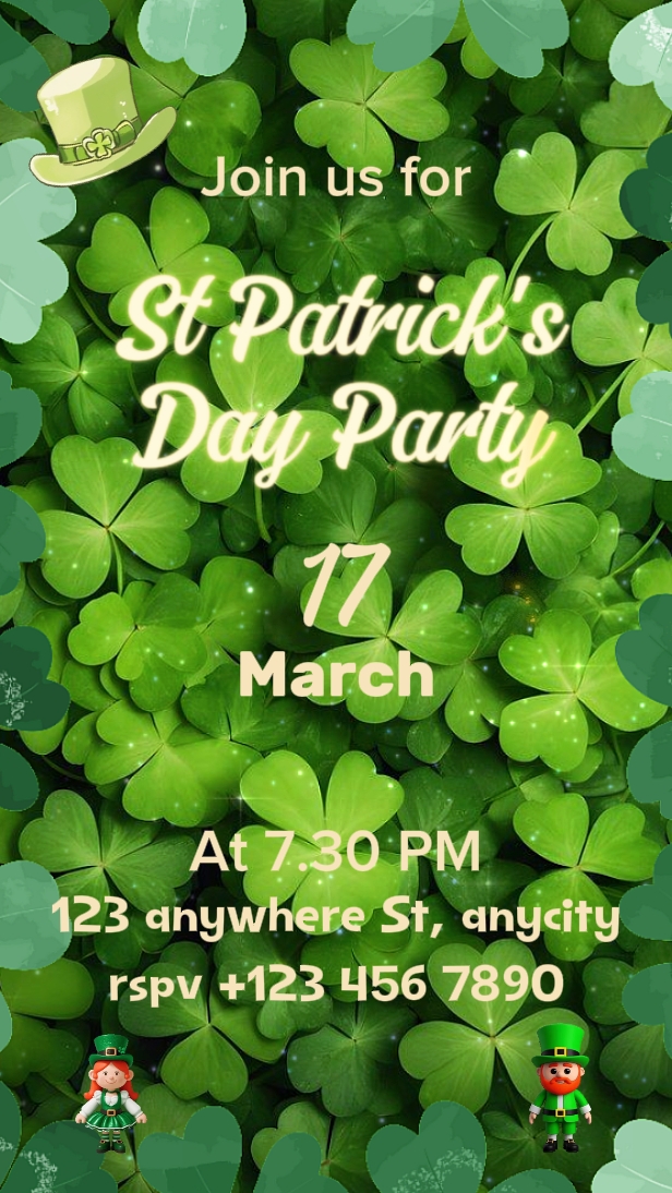Invitación de StPatrick