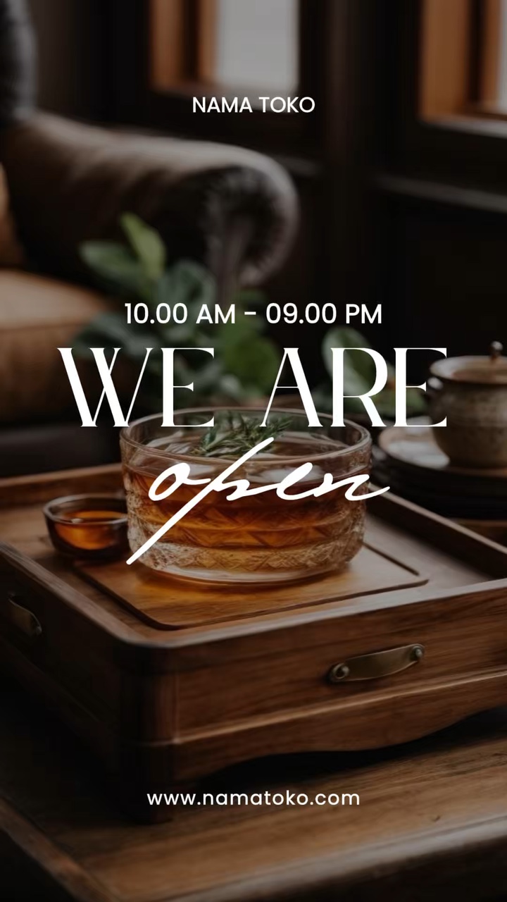 we are open 