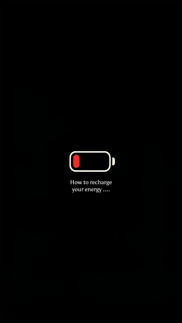 Recarga tu energía