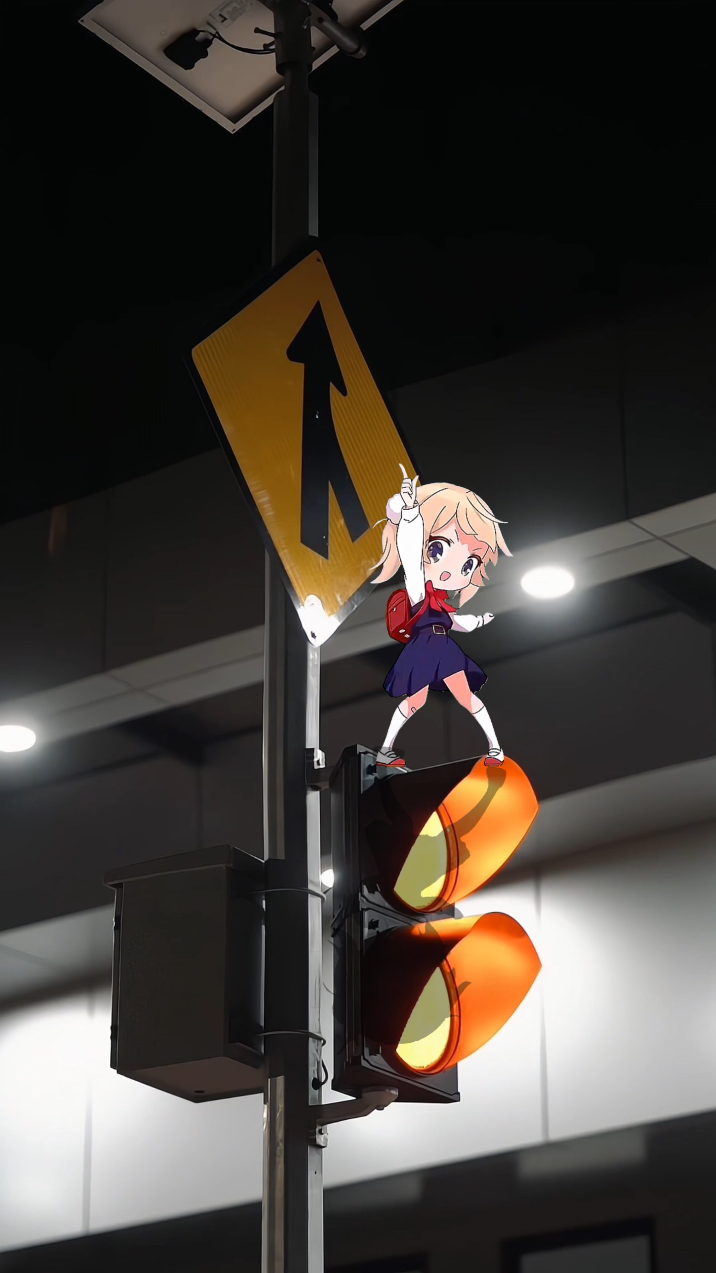 Loli menari bayangan