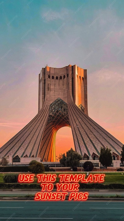 Azadi tower 🥰