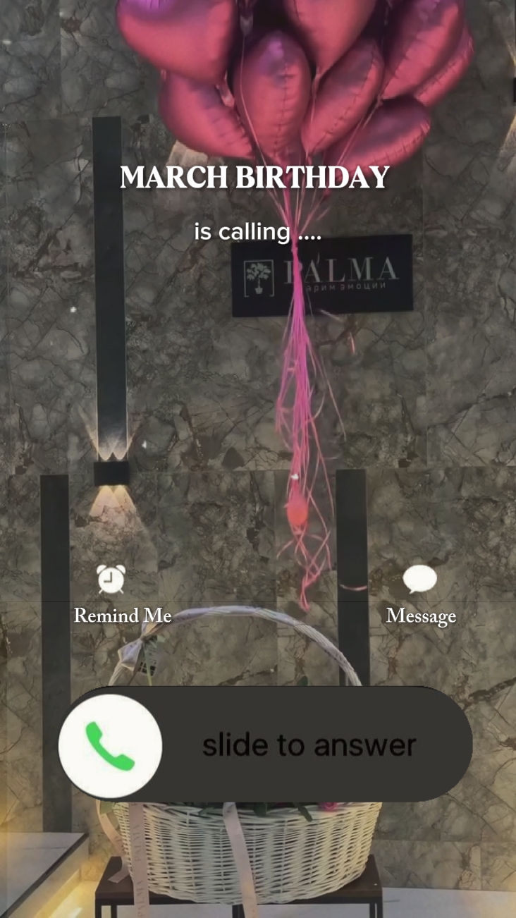 MARCH BIRTHDAY CALL 