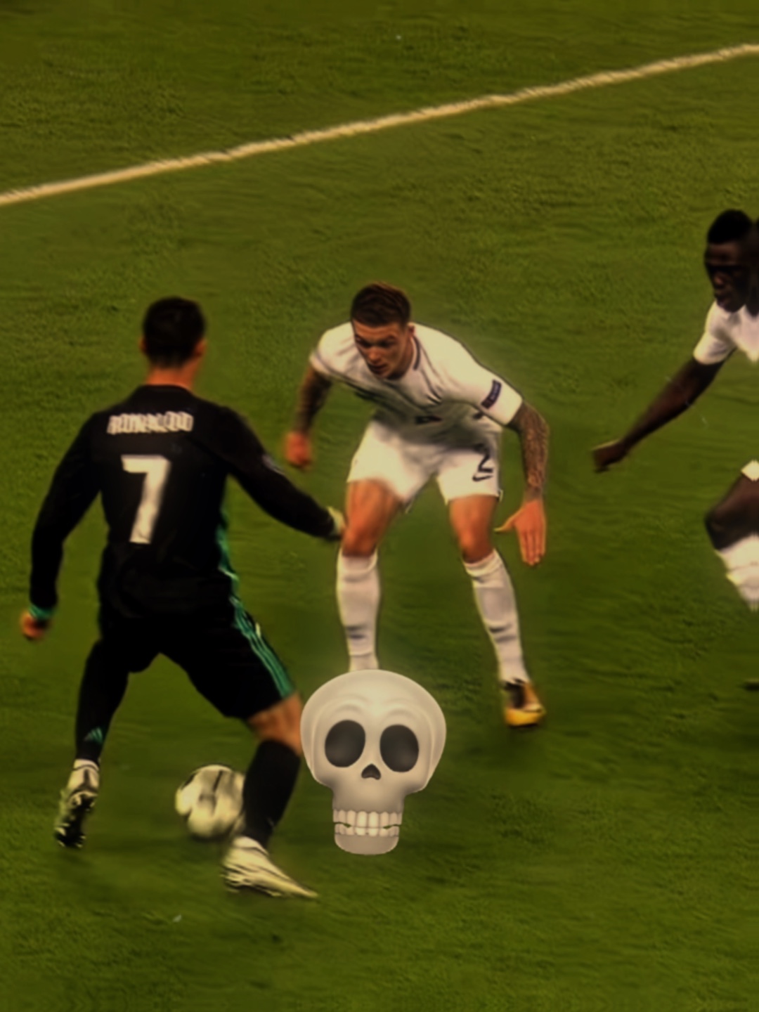 Plantilla de cara de calavera 