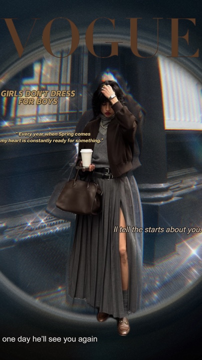 Brown vouge