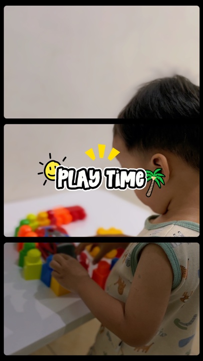 Play time stickers
