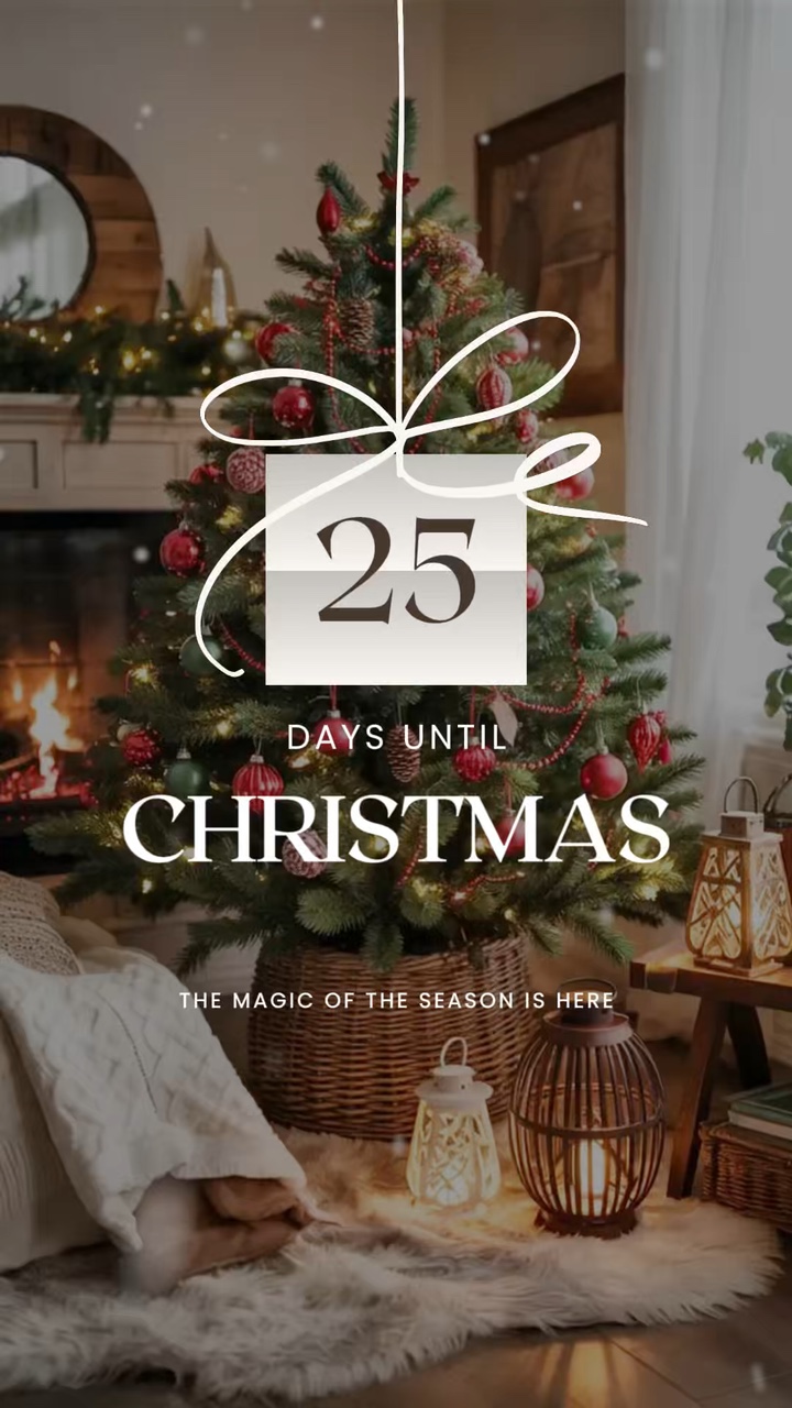 Contagem regressiva de natal 