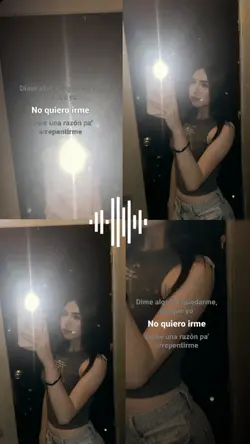 No quiero irme...