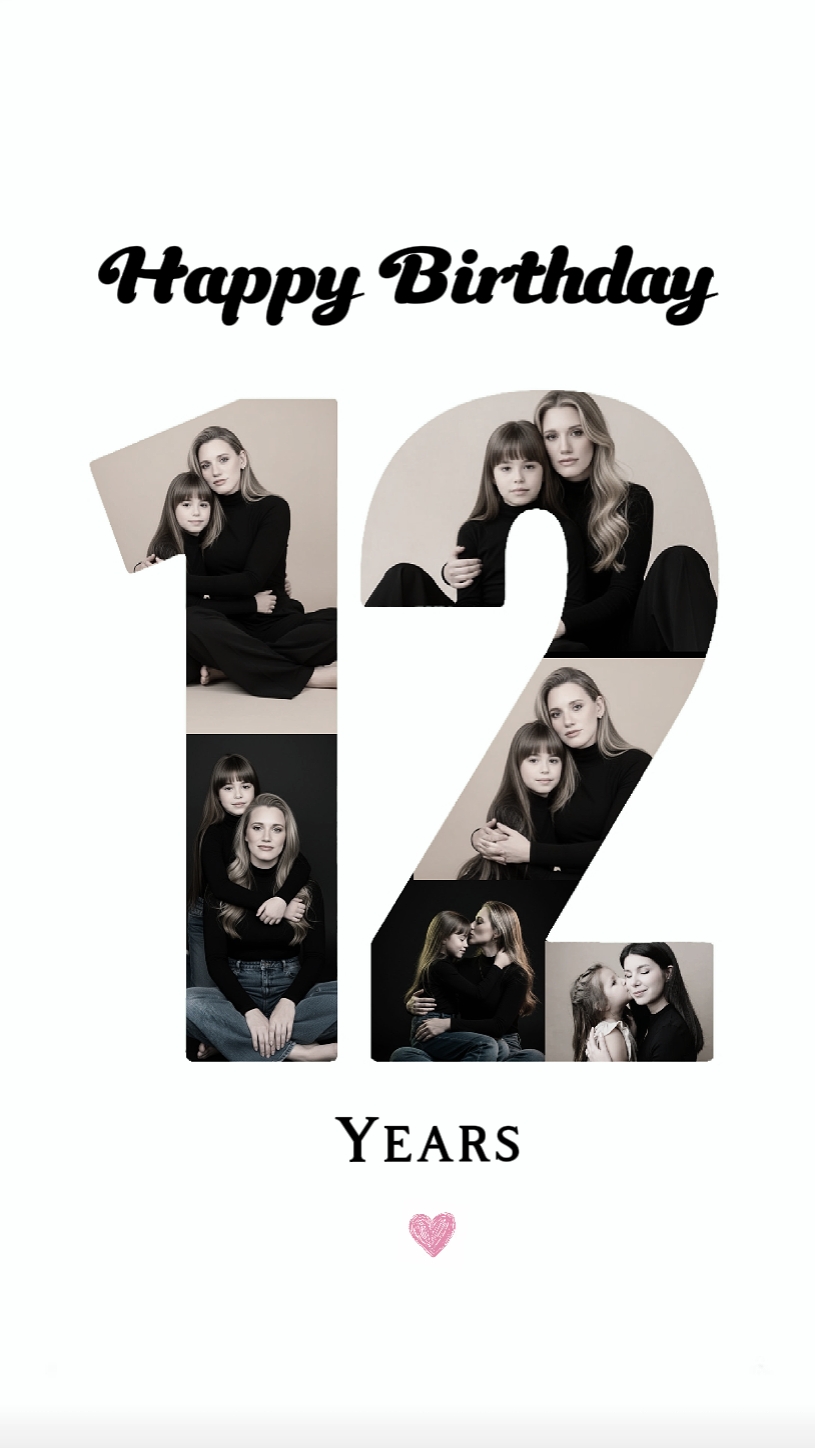 Birthday 12 years