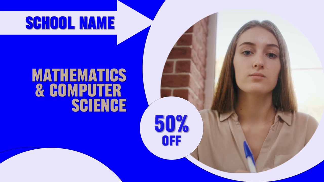 School: 50% Off
