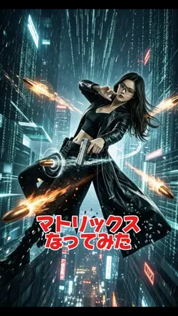 マトリックス風になってみない?