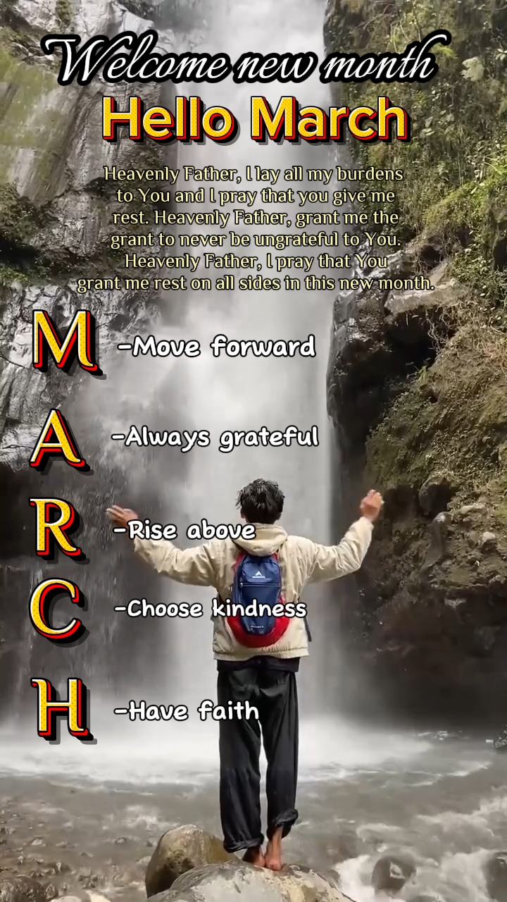 hello march 