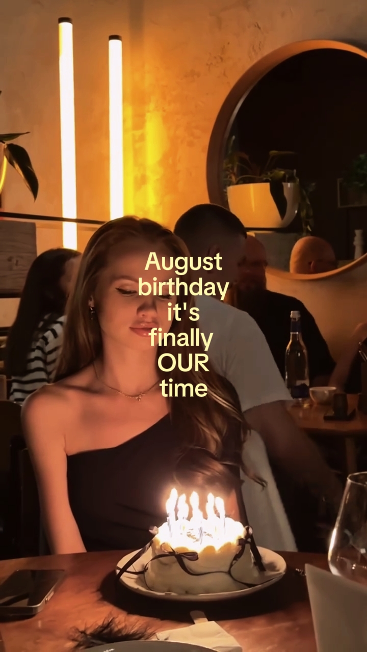 Anniversaire d'août 
