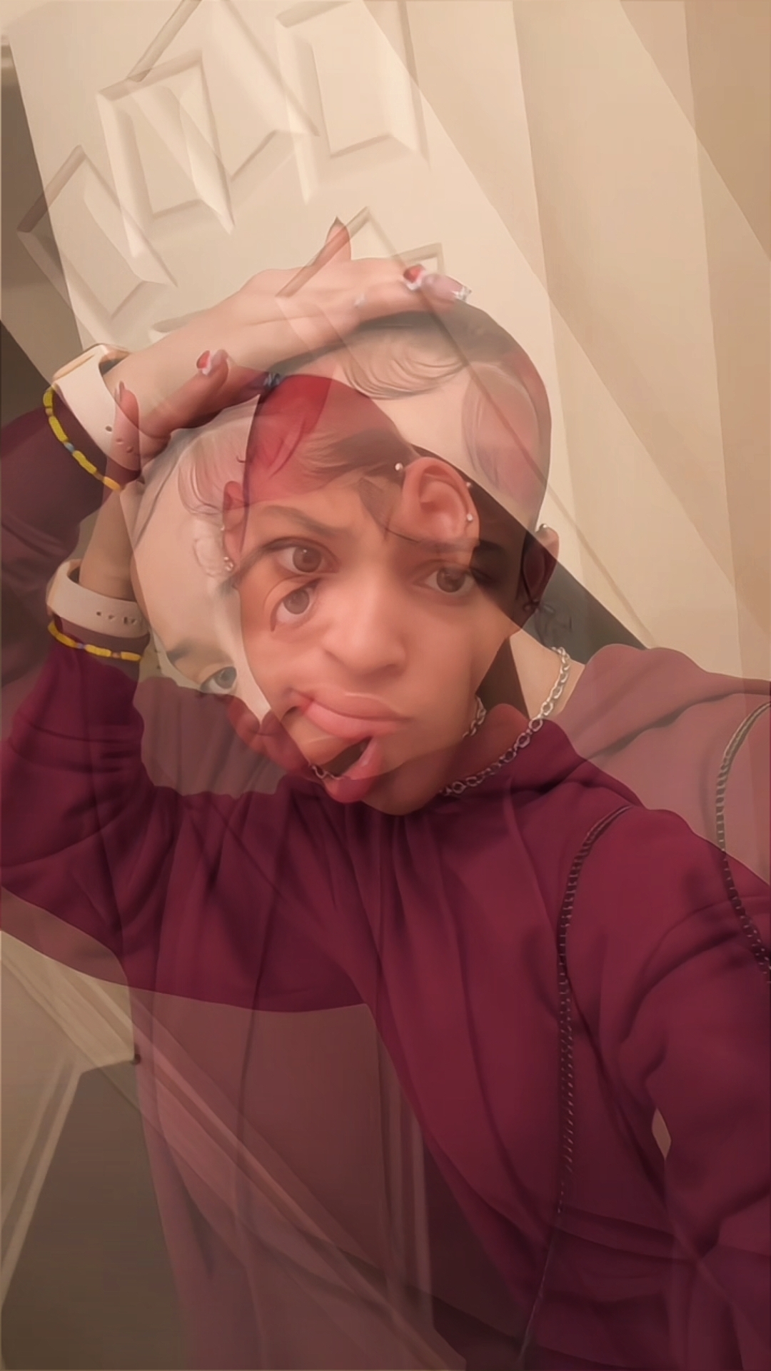 Tu as l'air bien fille