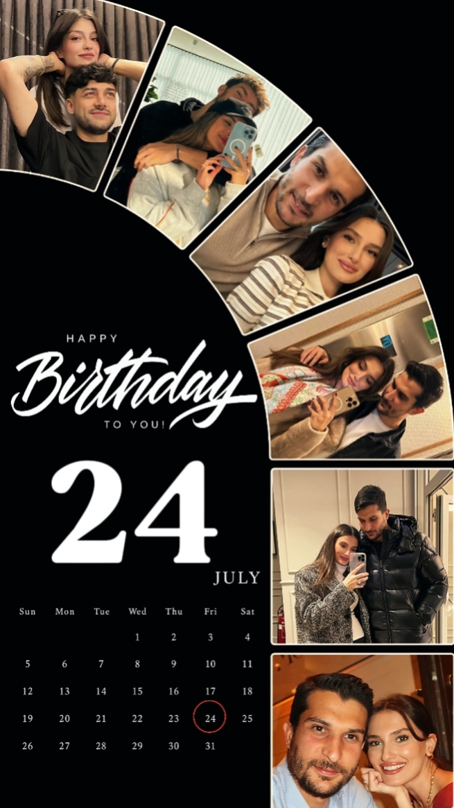 ANIVERSÁRIO MARIDO 24 DE JULHO