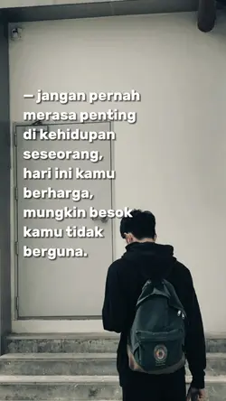 jgn merasa penting