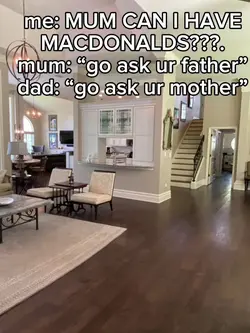 My parents be like