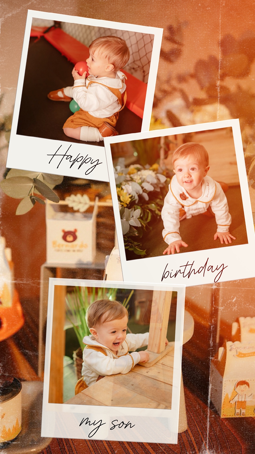 Cumpleaños mi hijo 👶 