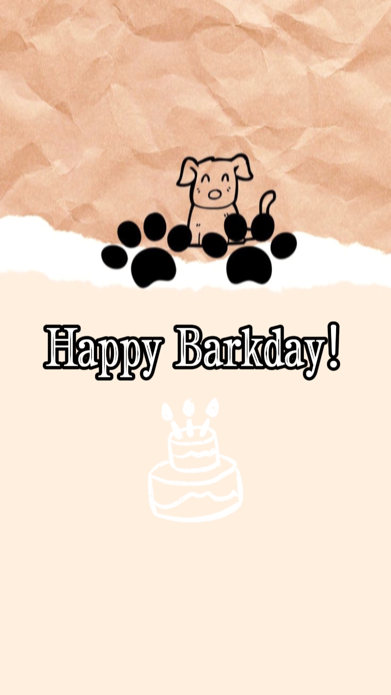 Happy Barkday!