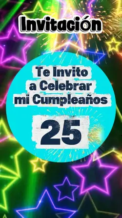 Invitación  Cumpleñs