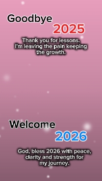 Adiós 2025 bienvenido