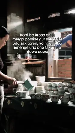 kopi iso kroso enak 