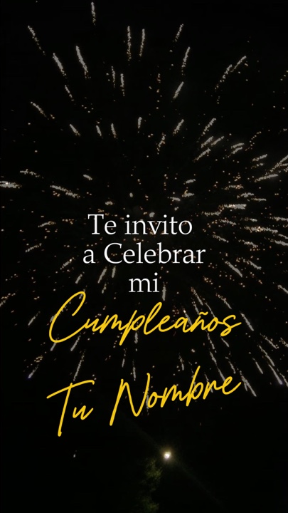 Convite Cumpleaño