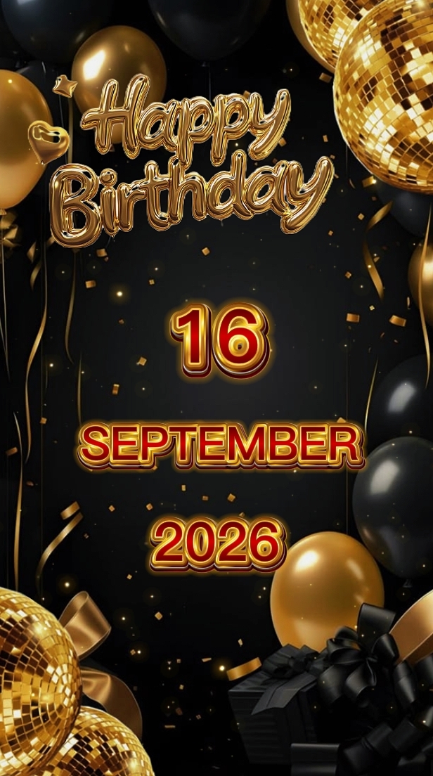 HBD 16 SEPTEMBRE 