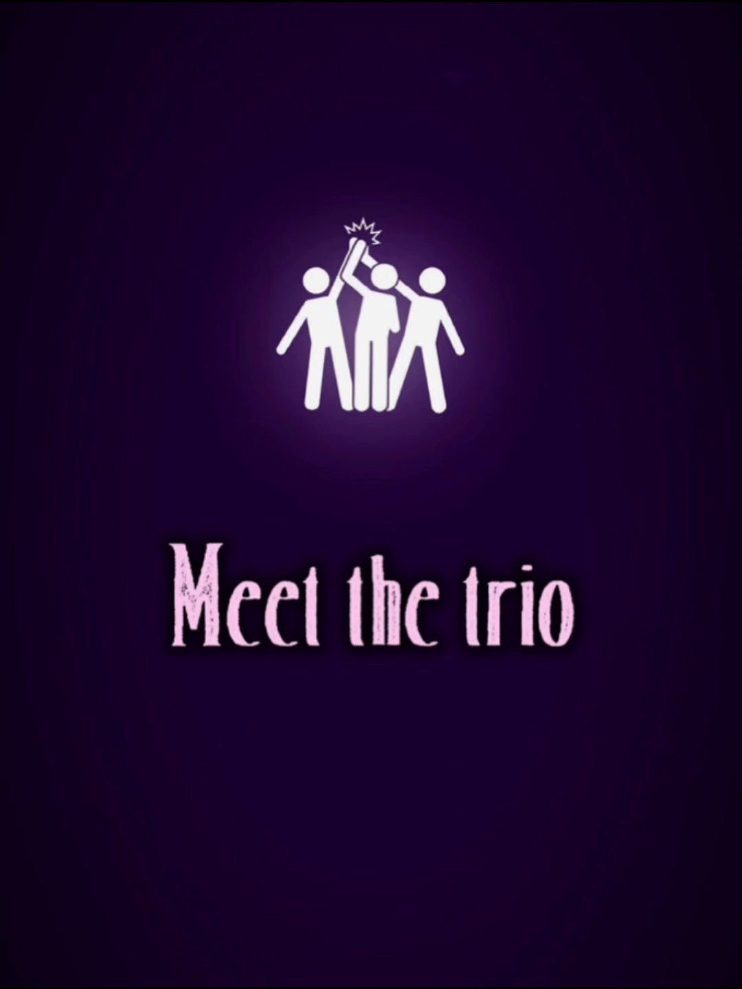 Das ist das Trio!