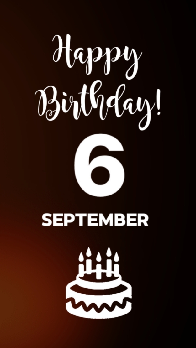 Aniversário de 6 de setembro
