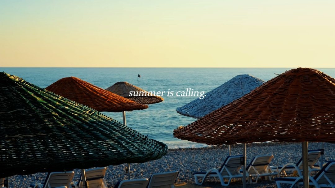 El verano está llamando 