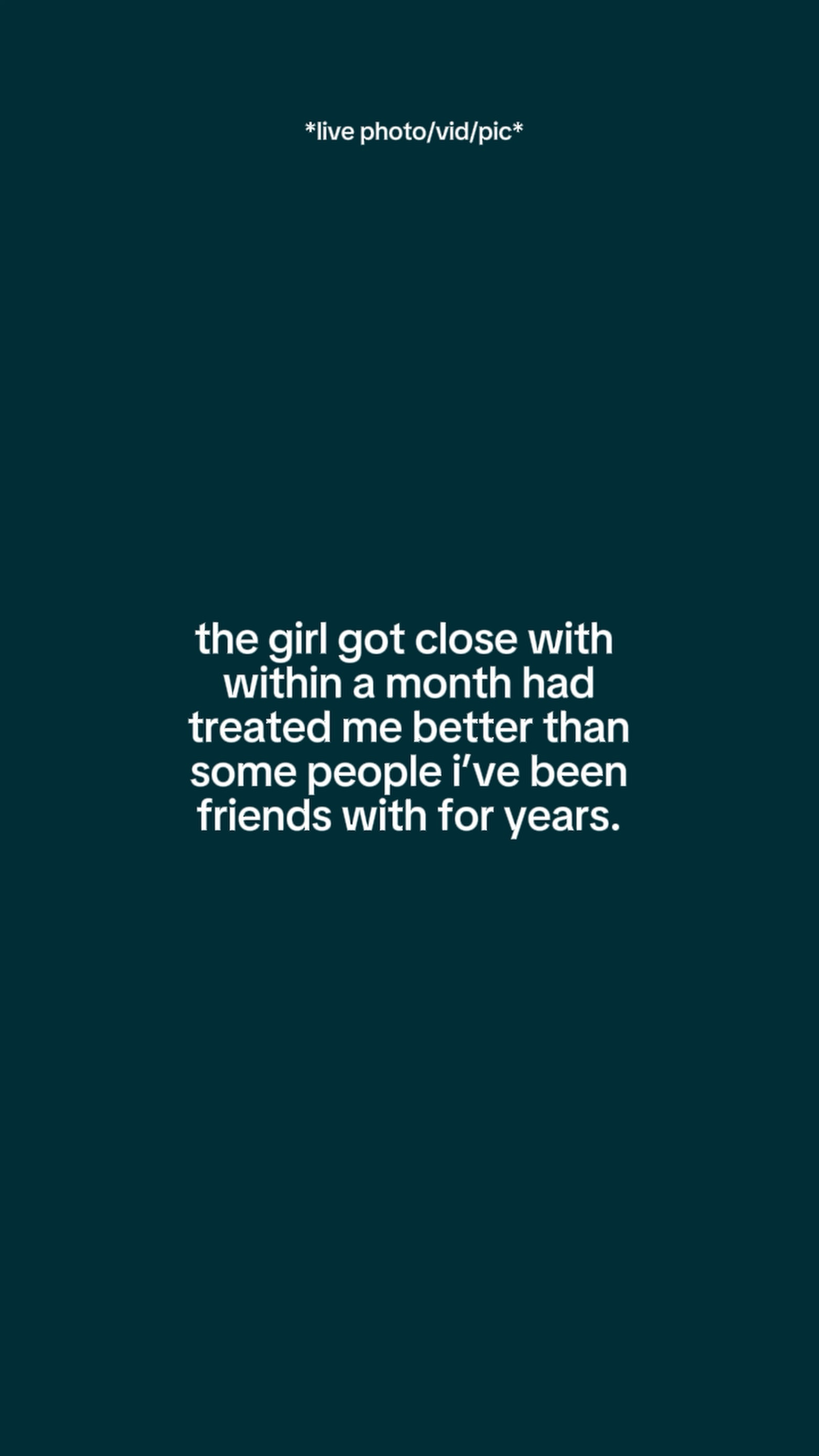 the girl got close 