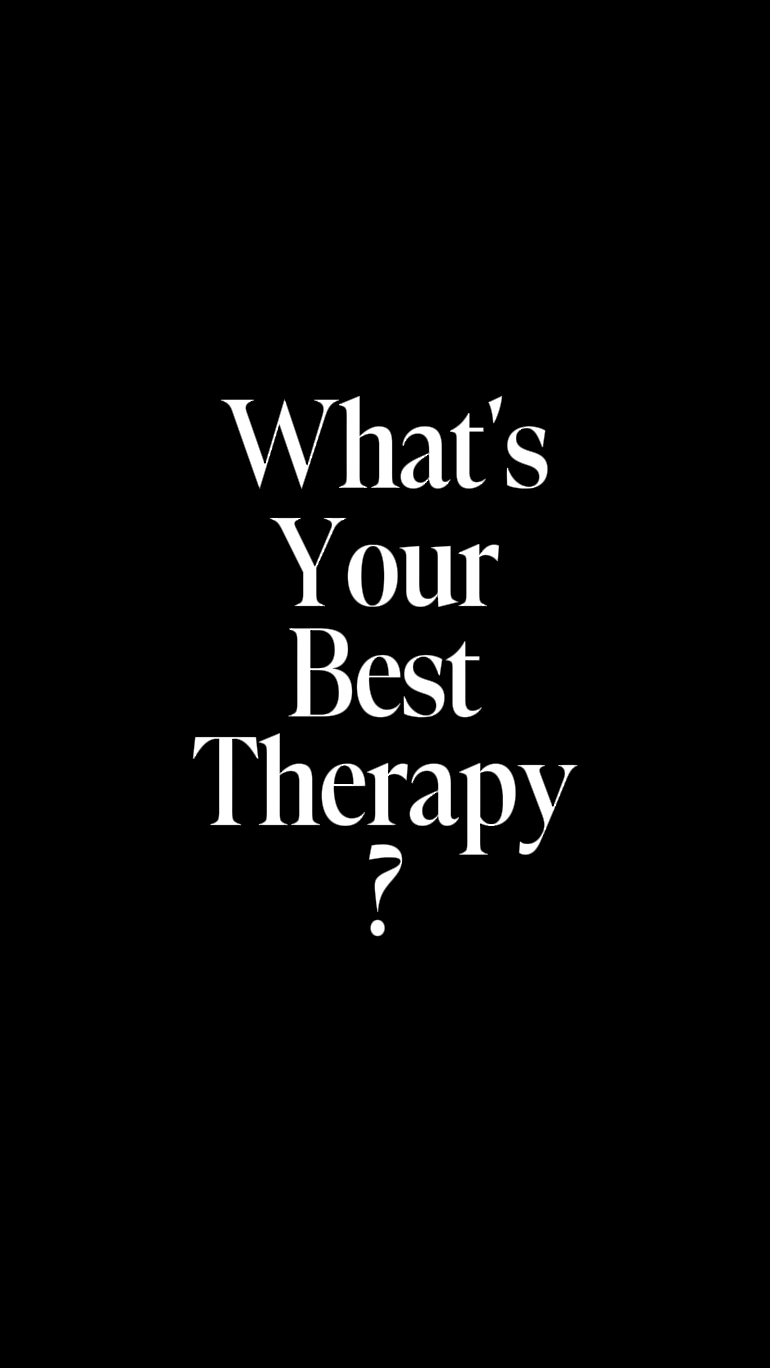 Best therapy