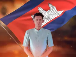 Khmer trend flag
