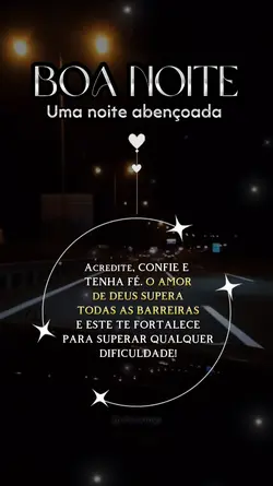 Boa noite 