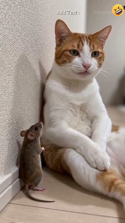 Chat drôle