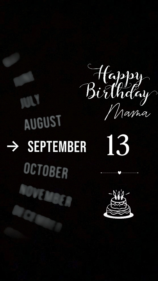 ANIVERSÁRIO MAMÃE