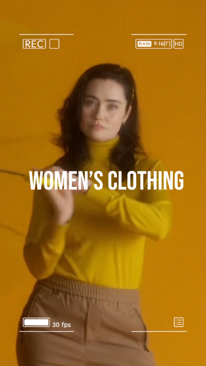Women’s Clothing Product Display Beating Match TikTok Style
