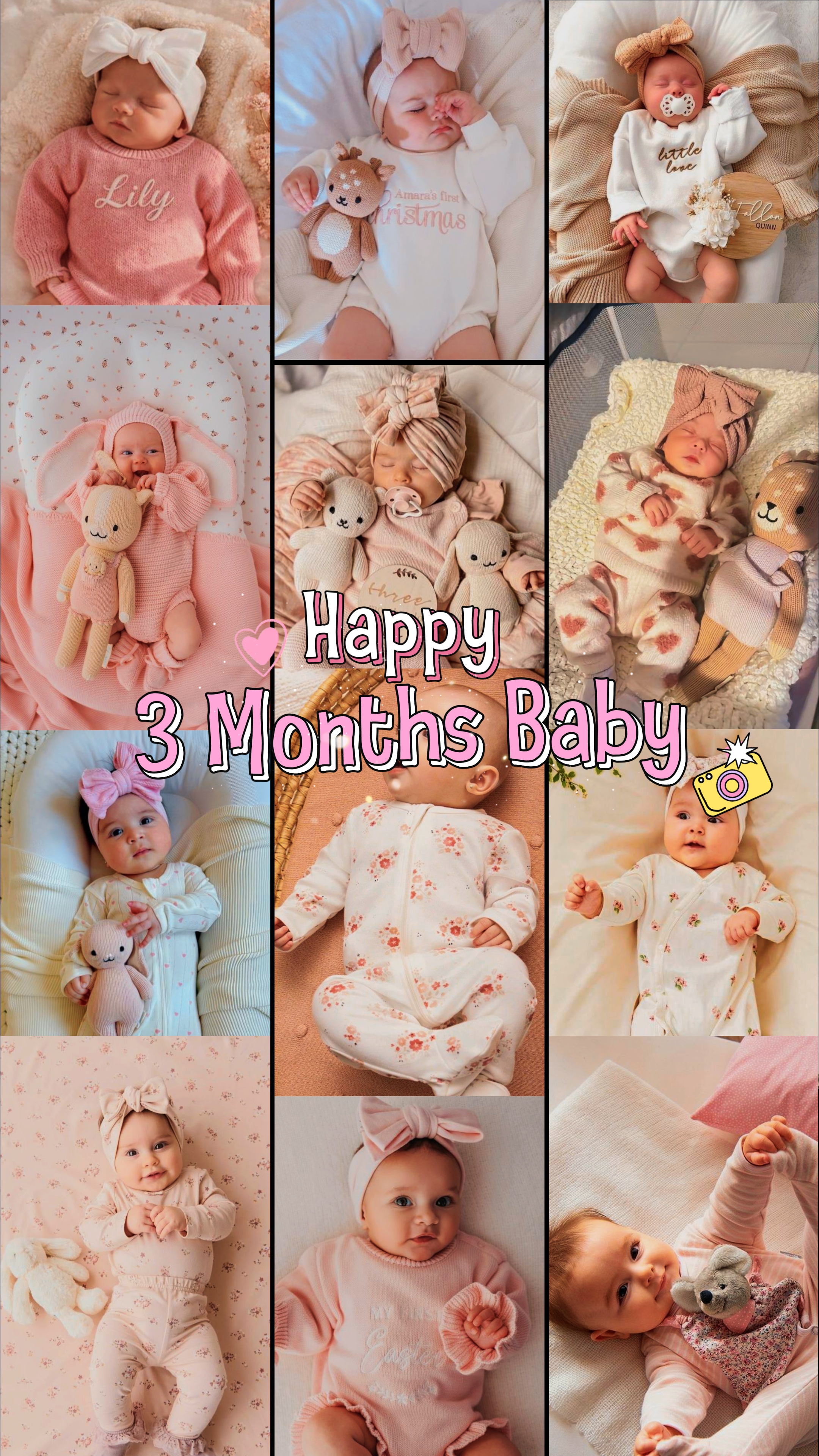 Happy 3 Months Baby 