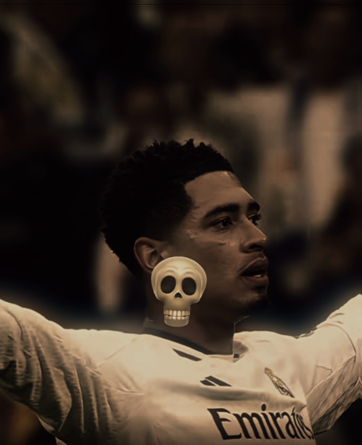 Plantilla de cara de calavera