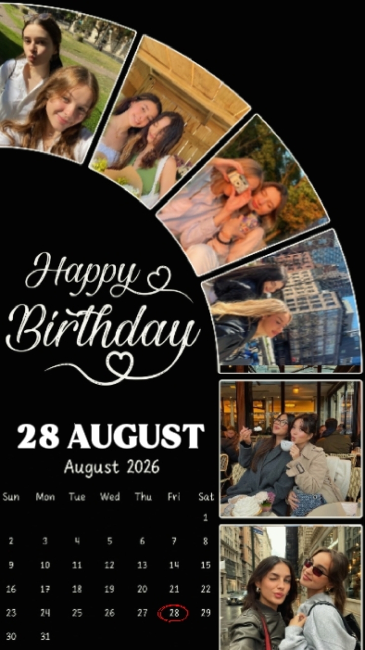 BIRTHDAY 28 AUGUST 