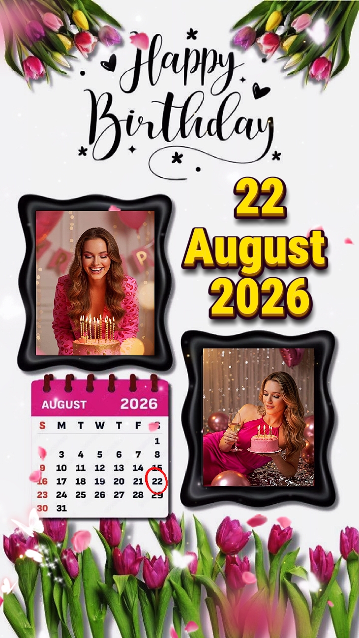 HBD 22 August 2026